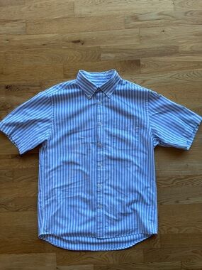 MUJI Short-Sleeve Button-Down Shirt